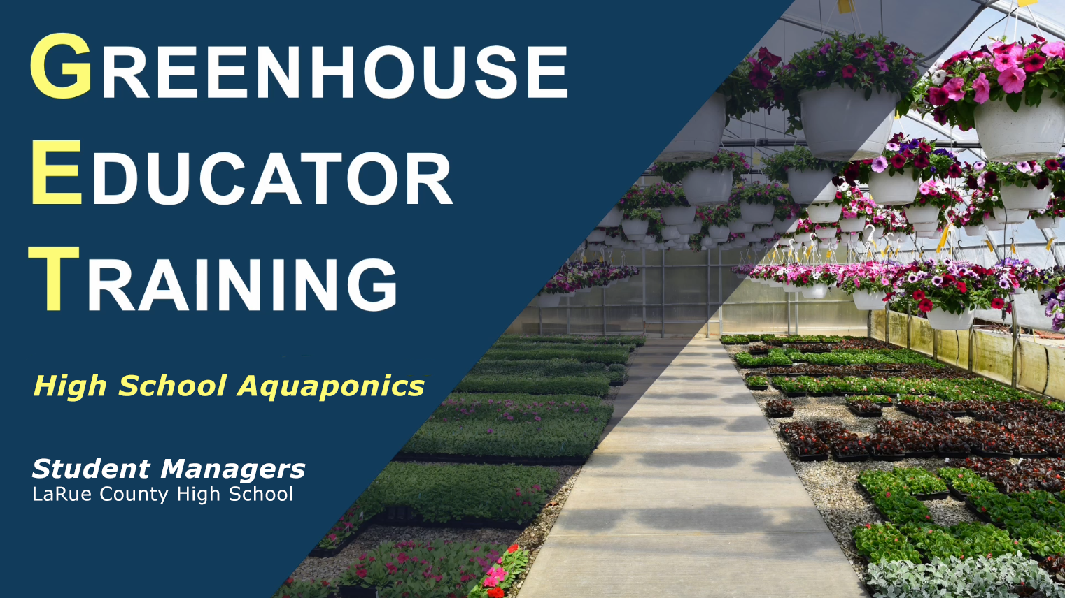 GET Session 5 High School Aquaponics